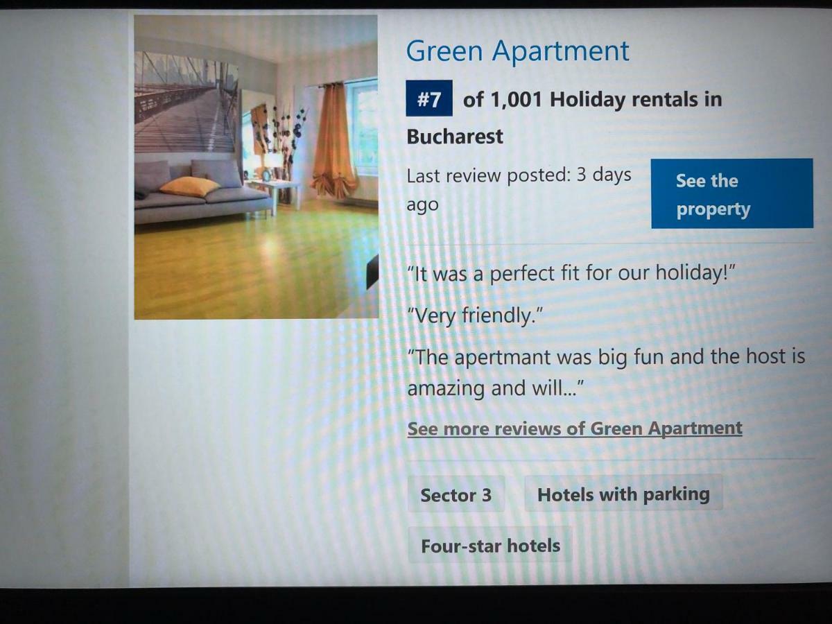 Green Apartment 4 Mircea Voda ブカレスト エクステリア 写真